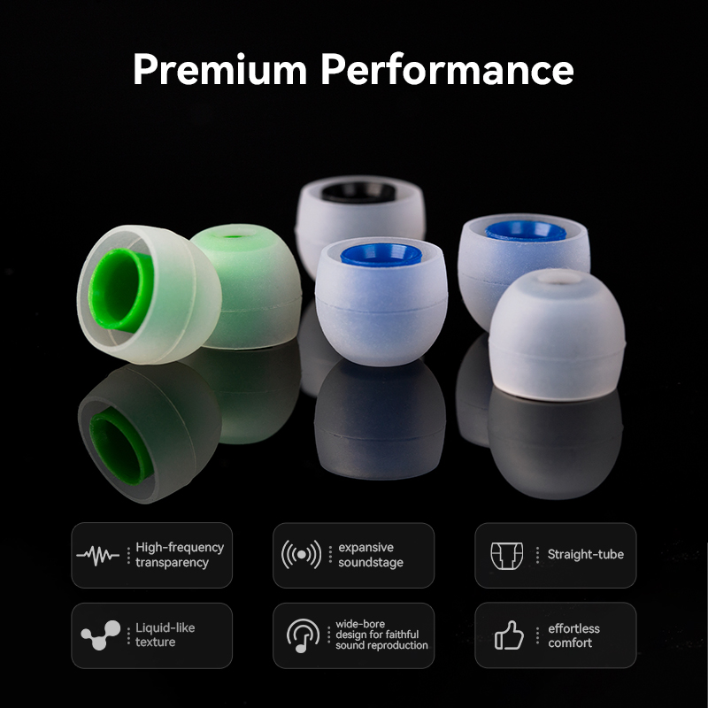 أطراف أذن سيليكون KBEAR 135 بق - مراجعة In Ear Monitor Iem وسعره