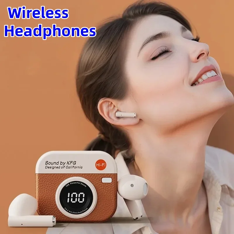 سماعات أذن لاسلكية بتصميم كامي - مراجعة Earbuds Charging Case وسعره