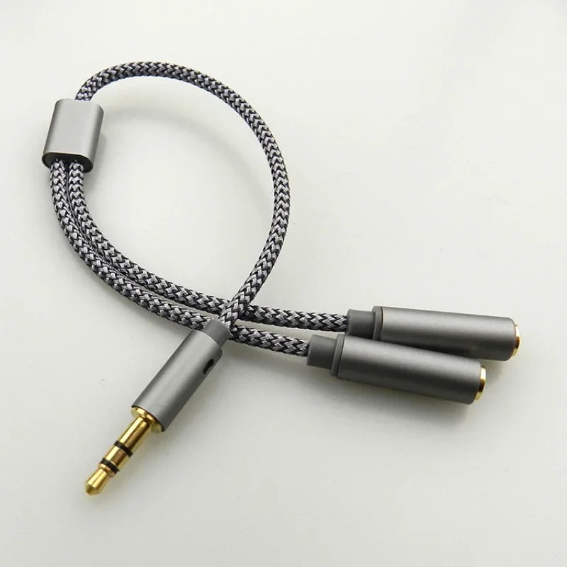 محول سماعة الرأس ميكروفون Y كا - مراجعة Audio Splitter Y وسعره
