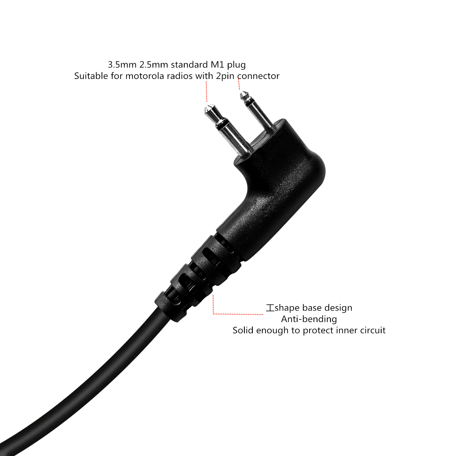 طقم مراقبة سماعة الأذن، راديو  - مراجعة Wired Earphone Mic وسعره